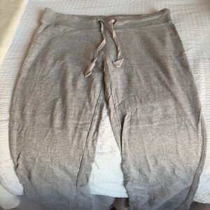 MILEY CYRUS Gray Drawstring Lounge Pants